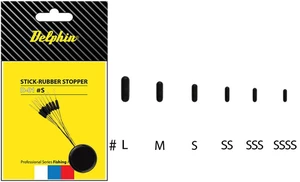 Delphin vlasový stoper Stick-Rubber stopper vel.SSSS