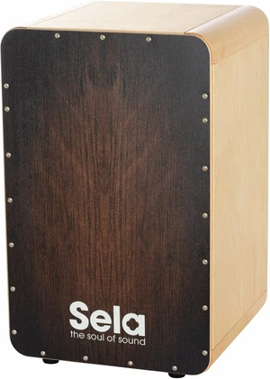 Sela SE 044 CaSela Brown Dragon Cajón de madera