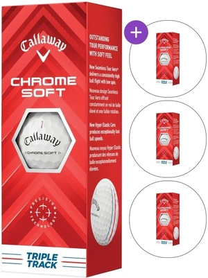 Callaway Chrome Soft 2024 SET White Triple Track Golflabda