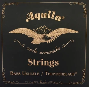 Aquila 147U Thunderblack Cordes pour ukulélé de basse