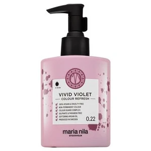 Maria Nila Colour Refresh vyživující maska s barevnými pigmenty pro vlasy s fialovými odstíny Vivid Violet 300 ml