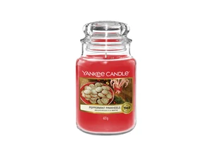 Yankee Candle Aromatická svíčka Classic velká Peppermint Pinwheels 623 g