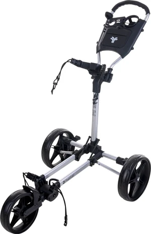 Fastfold Slim Silver/Black Trolley manuale golf