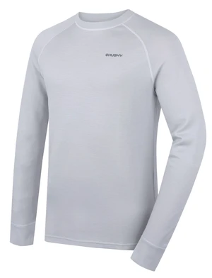 Men's merino sweatshirt HUSKY Aron M light grey