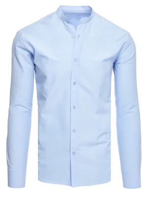 Men's Solid Color Blue Dstreet Shirt