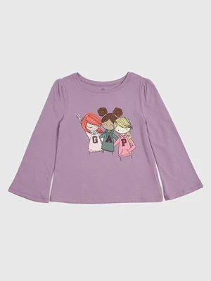 GAP Children's T-shirt with print - Girls