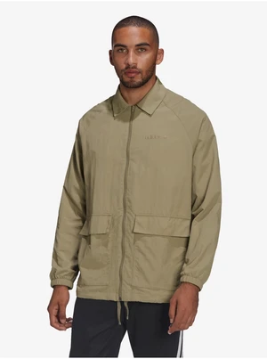 Khaki pánská lehká bunda adidas Originals - Pánské