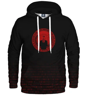 Aloha From Deer Unisex's Red Anonymous Hoodie H-K AFD991