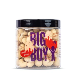 BIG BOY Vanilla dream kešu v bio bílé čokoládě s kousky pravé vanilky 300 g