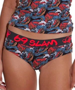 Women's panties 69SLAM moon dragon red