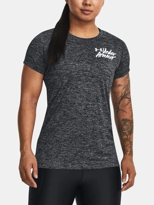 Under Armour T-Shirt Tech Twist Graphic SS-BLK - Women