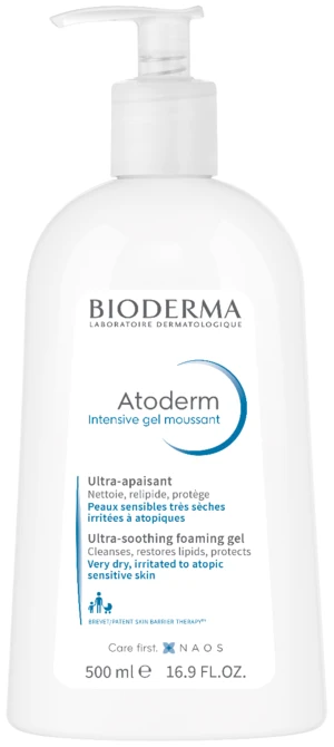 BIODERMA Atoderm Intensive gel moussant vysoce výživný pěnivý gel 500 ml