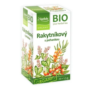 Apotheke BIO Rakytníkový čaj s pohankou nálevové sáčky 20x1,5 g