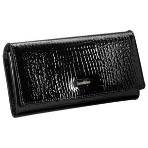 Semiline Woman's RFID Leather Wallet P8228-0