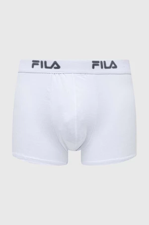 Boxerky Fila pánské, bílá barva