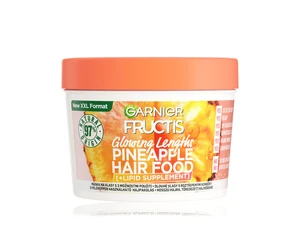 Rozjasňující maska pro dlouhé vlasy Garnier Fructis Pineapple Hair Food 3 Usages Mask - 400 ml + dárek zdarma