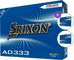 Srixon AD333 36 Balls SET White Piłka golfowa