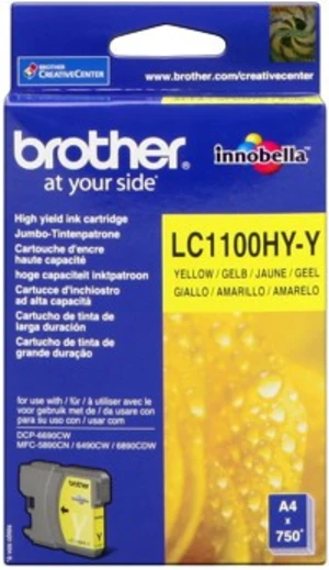 Brother LC-1100HYY žlutá (yellow) originální cartridge