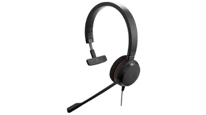 Jabra Evolve 20, mono, MS, černá