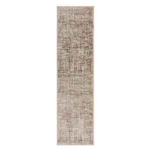 Beżowy chodnik 80x300 cm Trace – Flair Rugs