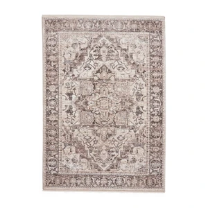 Szaro-beżowy chodnik 80x300 cm Vintage – Think Rugs