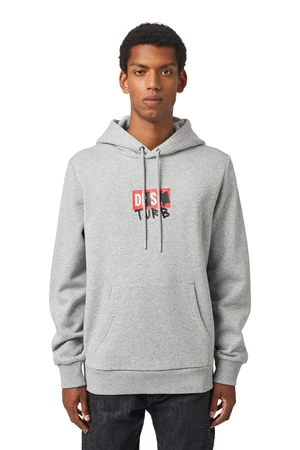 Diesel Sweatshirt - SGIRKHOODB8 SWEATSHIRT gray