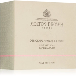 Molton Brown Rhubarb & Rose Perfumed Soap tuhé mýdlo na ruce a tělo 150 g