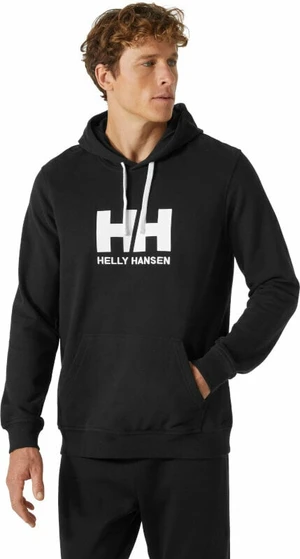 Helly Hansen Men's HH Logo Pulóver Black 2XL