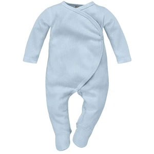 Pinokio Kids's Lovely Day Babyblue Wrapped Overall LS