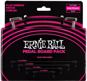 Ernie Ball P06224 15 cm-30 cm-60 cm-7,5 cm Angle - Angle Câble de patch