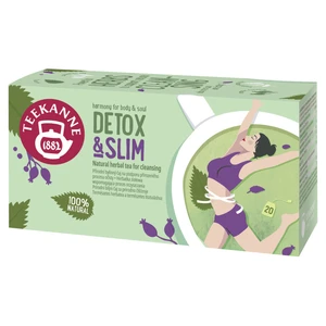 TEEKANNE Detox & Slim bylinný čaj 20 sáčků