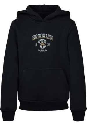 BRKLN Hoody black children's sweatshirt