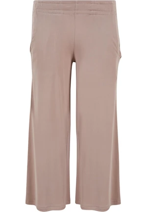 Girls' 7/8 Culotte trousers powder pink