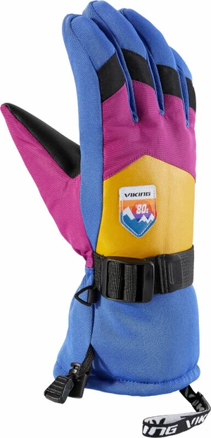 Viking Cherry Lady Gloves Multicolour/Yellow 6 Síkesztyű