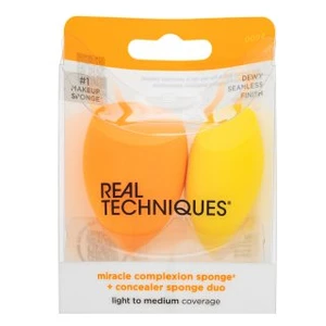 Real Techniques Miracle Complexion Sponge + Concealer Sponge Duo houbička na make-up