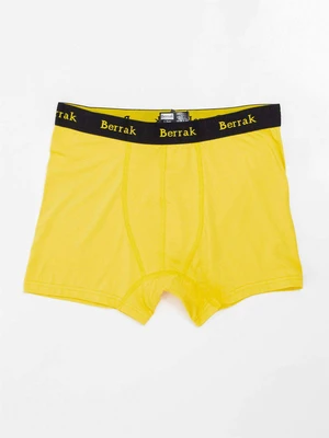 Men's yellow boxers