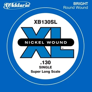 D'Addario XB130SL Samostatná struna pro baskytaru