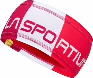 La Sportiva Diagonal Headband Cerise/White UNI Čelenka