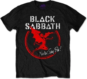 Black Sabbath Tricou Archangel Never Say Die Unisex Black L