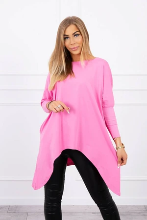 Oversize blouse light pink