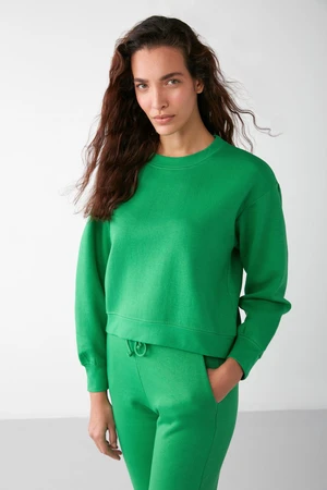 GRIMELANGE Lona Basic Relaxed Sweatshirt