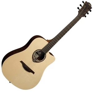 LAG T270DCE Natural Chitarra Semiacustica Dreadnought