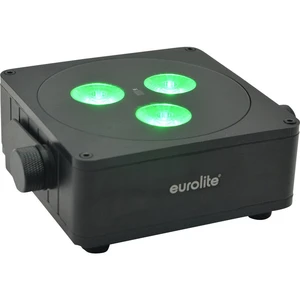 Eurolite 41700020 AKKU IP Flat Light 3 sw DMX LED efektový reflektor  Počet LED:3 8 W