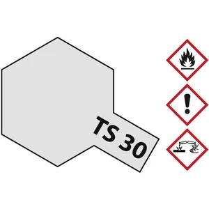 Tamiya akrylová farba kovová strieborná TS-30 nádoba so sprejom 100 ml