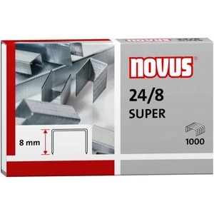 Novus 040-0038 Typ (sponky): 24/8 sponka 1000 ks 1000 ks / bal. Viazacie výkon: 50 listov (80 g / m²)