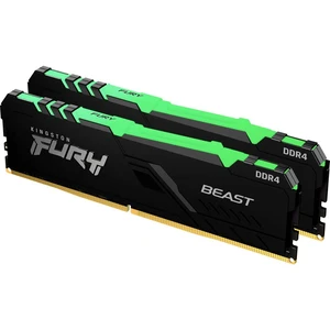 Kingston Sada RAM pre PC FURY Beast RGB KF426C16BBAK2/32 32 GB 2 x 16 GB DDR4-RAM 2666 MHz CL16