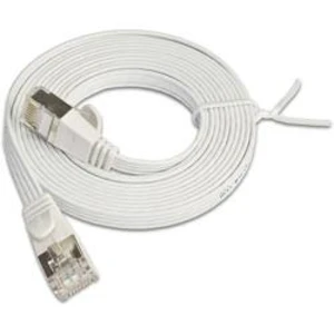 Síťový kabel RJ45 Slim Wirewin PKW-STP-SLIM-KAT6 2.0 WS, CAT 6, U/FTP, 2.00 m, bílá