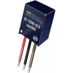 DC/DC měnič napětí do DPS RECOM R-78W9.0-0.5, 9 V, 500 mA, 4.5 W, Počet výstupů 1 x