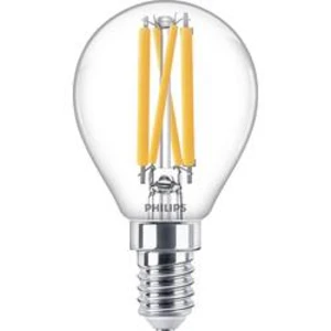 LED žárovka Philips Lighting 78023400 230 V, E14, 4.5 W = 40 W, teplá bílá, A++ (A++ - E), kapkovitý tvar, stmívatelné (Dimtone), 1 ks