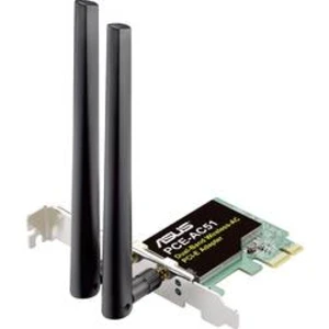 PCI-Express, Wi-Fi Wi-Fi Plug-in karta Asus PCE-AC51, 750 MBit/s